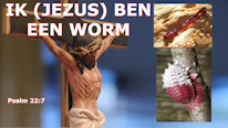 Wat betekent het dat Jezus een worm is, Psalm 22:6?